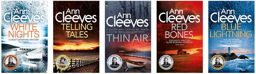 Ann Cleeves book covers