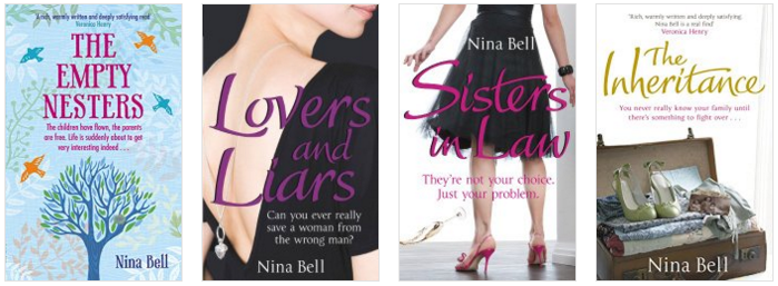 Nina Bell book covers