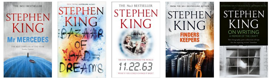 Stephen King book covers